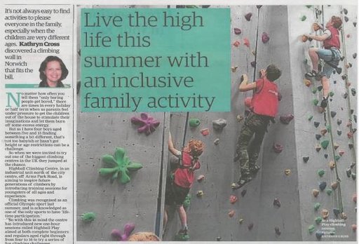 Norfolk climbing centre is inspiring the next generation of climbers